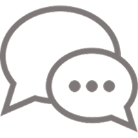 吹き出しのアイコン